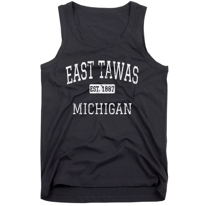 East Tawas Michigan Mi Vintage Tank Top