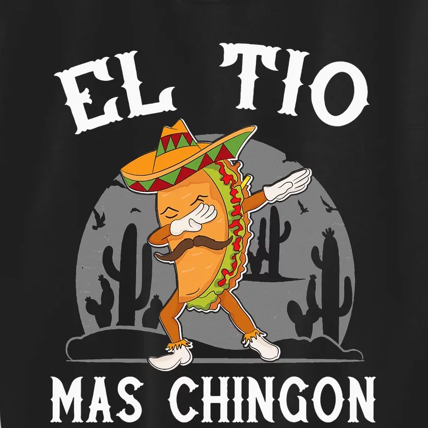 El Tio Mas Chingon Funny Mexican Uncle Hombre Regalo Kids Sweatshirt