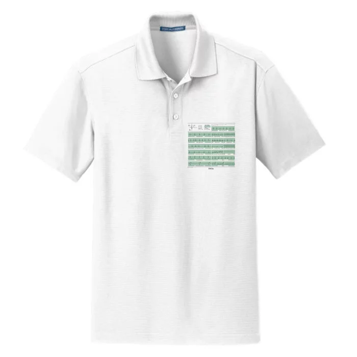 EKG Training Mug Dry Zone Grid Performance Polo