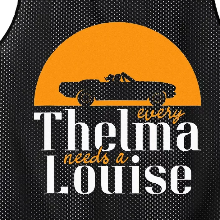 Every Thelma Needs A Louise Best Friends Mesh Reversible Basketball Jersey Tank