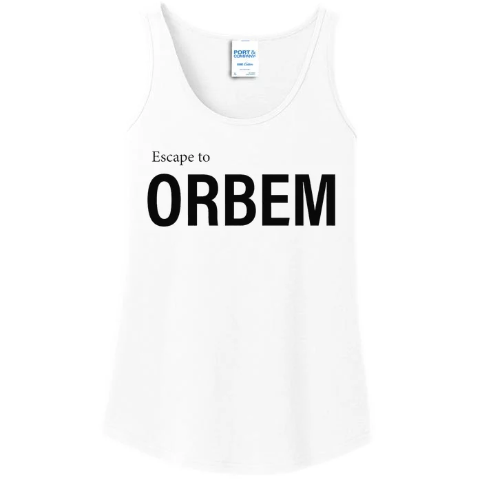 Escape to Orbem Ladies Essential Tank