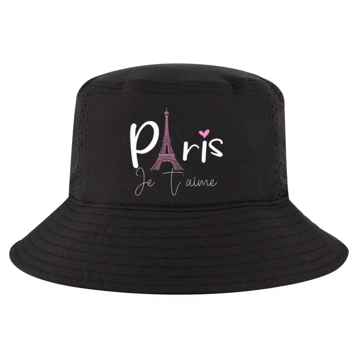 Eiffel Tower Paris Holiday France Souvenir Cool Comfort Performance Bucket Hat