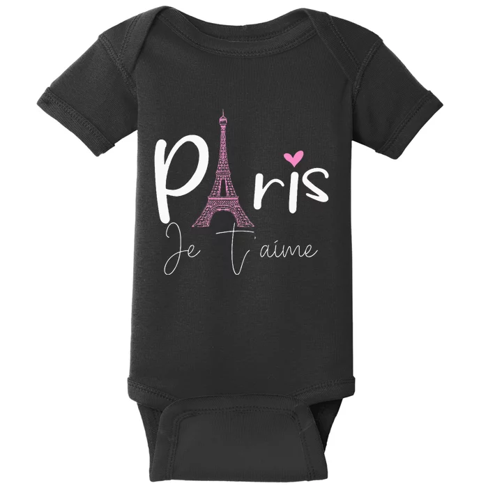 Eiffel Tower Paris Holiday France Souvenir Baby Bodysuit