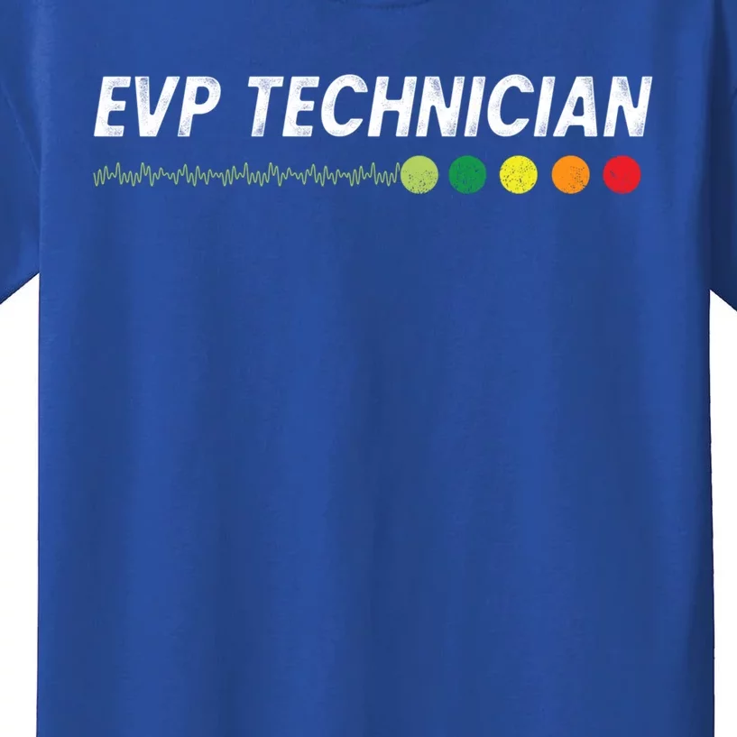 Evp Technician Paranormal Investigator Ghost Hunter Gift Kids T-Shirt