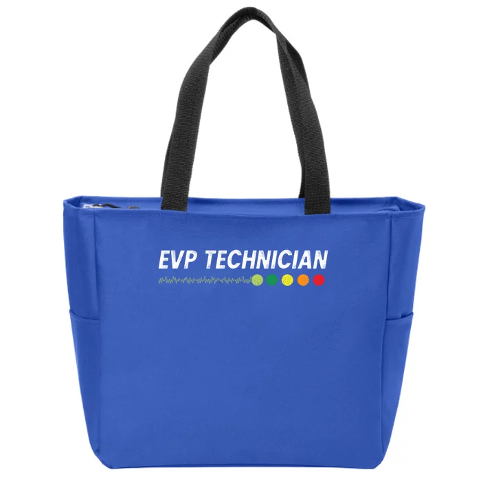 Evp Technician Paranormal Investigator Ghost Hunter Gift Zip Tote Bag