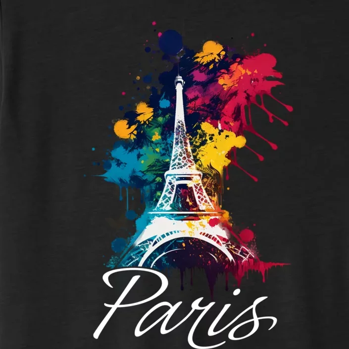 Eiffel Tower Paris Trip Holiday France Souvenir ChromaSoft Performance T-Shirt