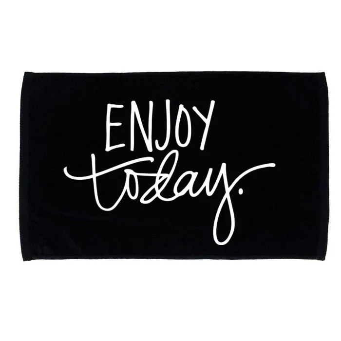 Enjoy Today Positive Microfiber Hand Towel