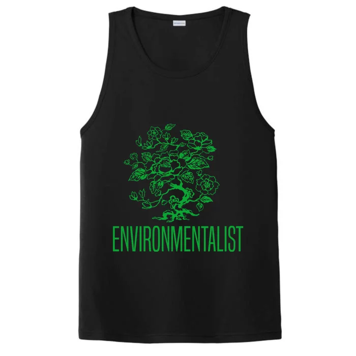 Environtalist Trees Protector Nature Lover Earth Day Gift Performance Tank