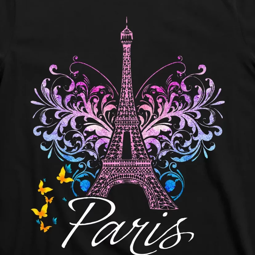 Eiffel Tower Paris Holiday France Souvenir T-Shirt