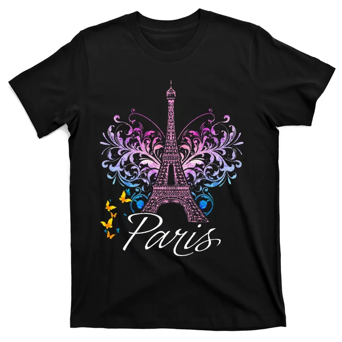 Eiffel Tower Paris Holiday France Souvenir T-Shirt