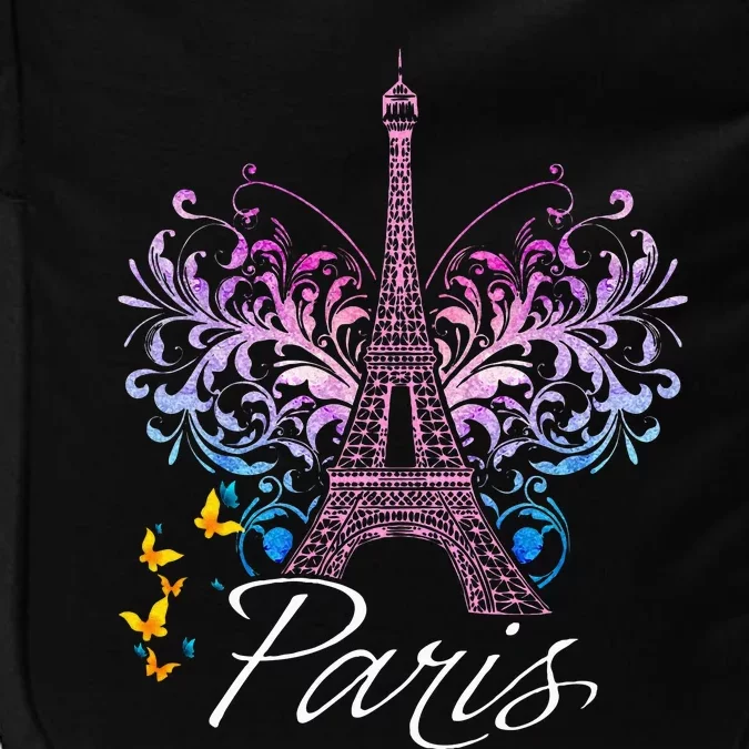 Eiffel Tower Paris Holiday France Souvenir Impact Tech Backpack