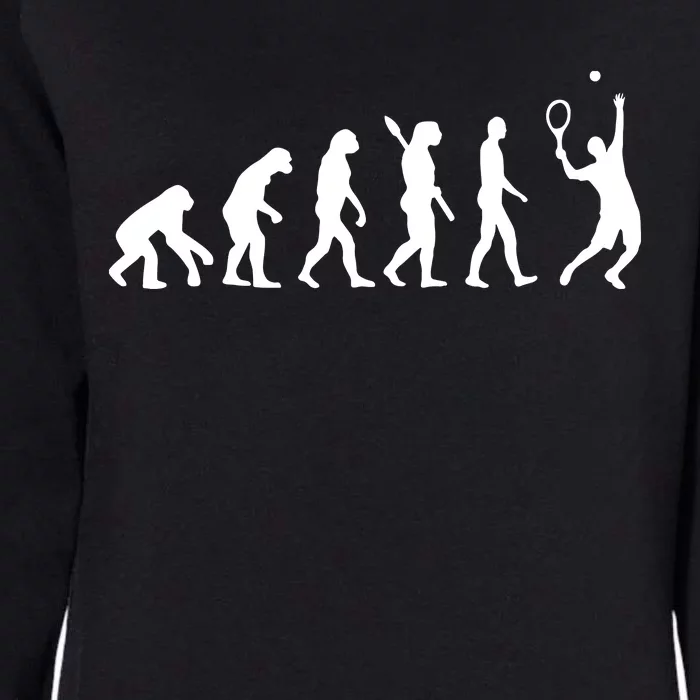 Evolution Tennis Player Womens California Wash Sweatshirt