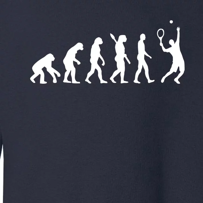 Evolution Tennis Player Toddler Sweatshirt