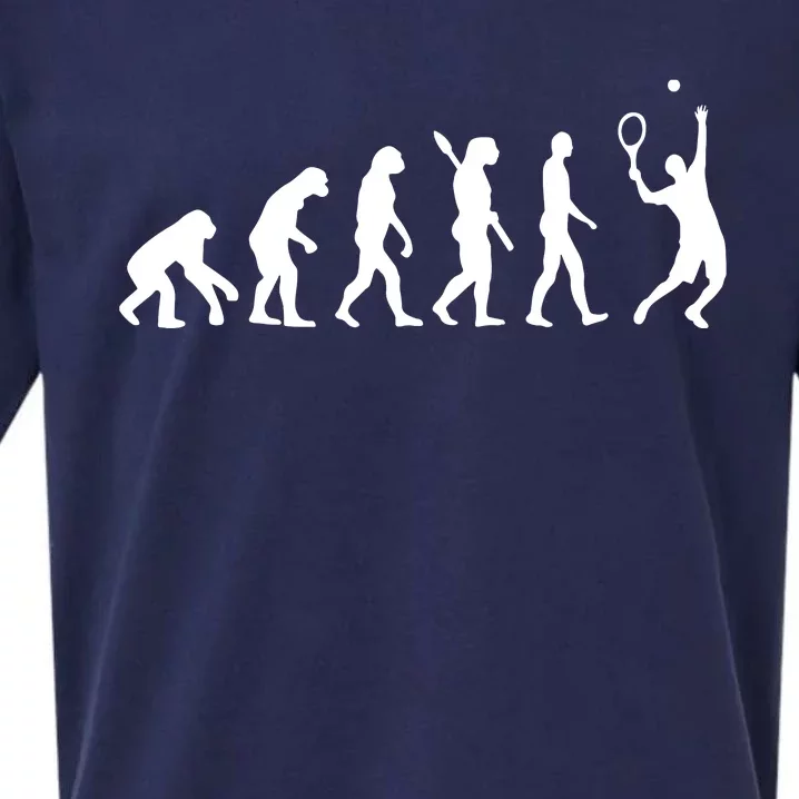 Evolution Tennis Player Sueded Cloud Jersey T-Shirt