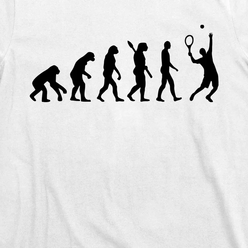 Evolution Tennis Player T-Shirt