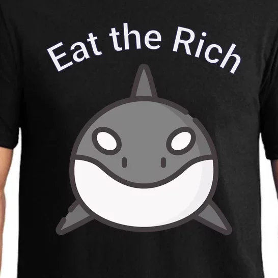 Eat The Rich Uaw Strike Killer Whale Pajama Set