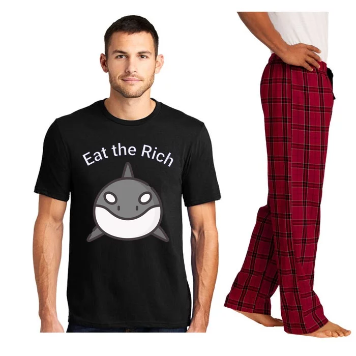 Eat The Rich Uaw Strike Killer Whale Pajama Set