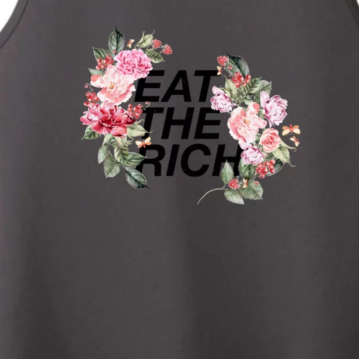 Eat The Rich Floral Performance Tank