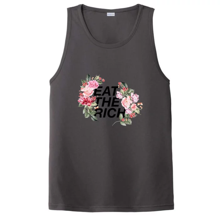 Eat The Rich Floral Performance Tank