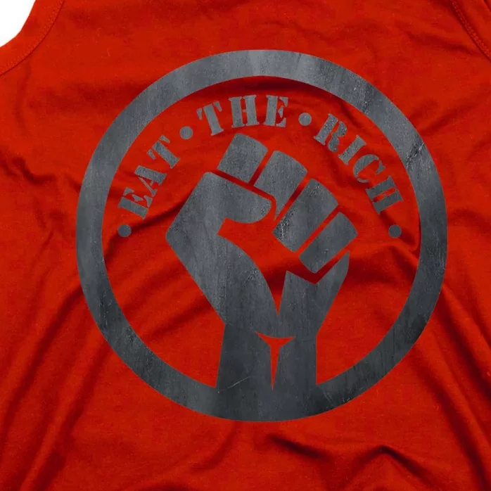 Eat The Rich Protest Tank Top