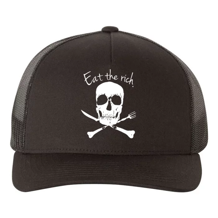 Eat The Rich Yupoong Adult 5-Panel Trucker Hat