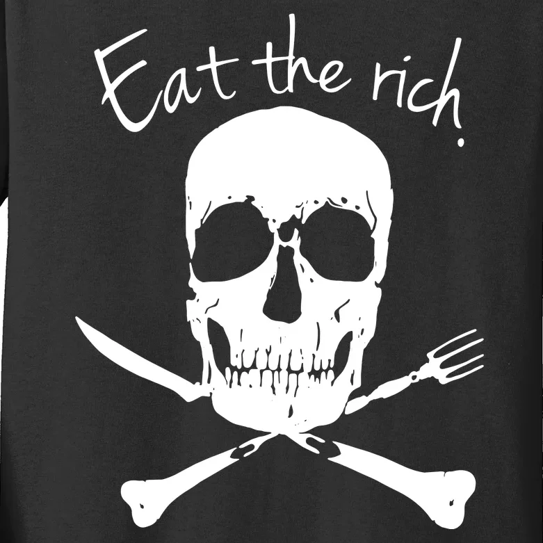 Eat The Rich Kids Long Sleeve Shirt