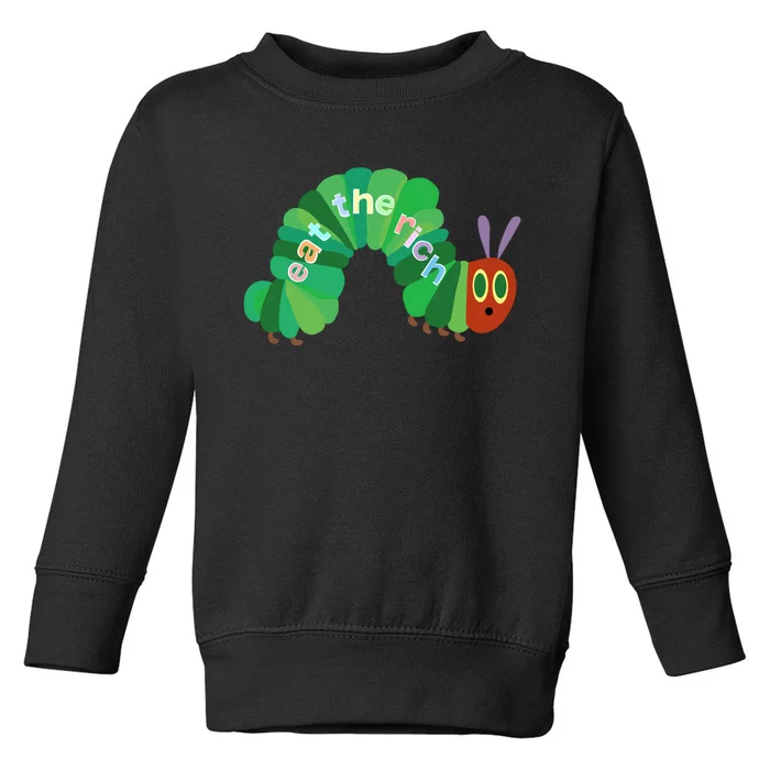 Eat The Richs Hungry Caterpillars Toddler Sweatshirt