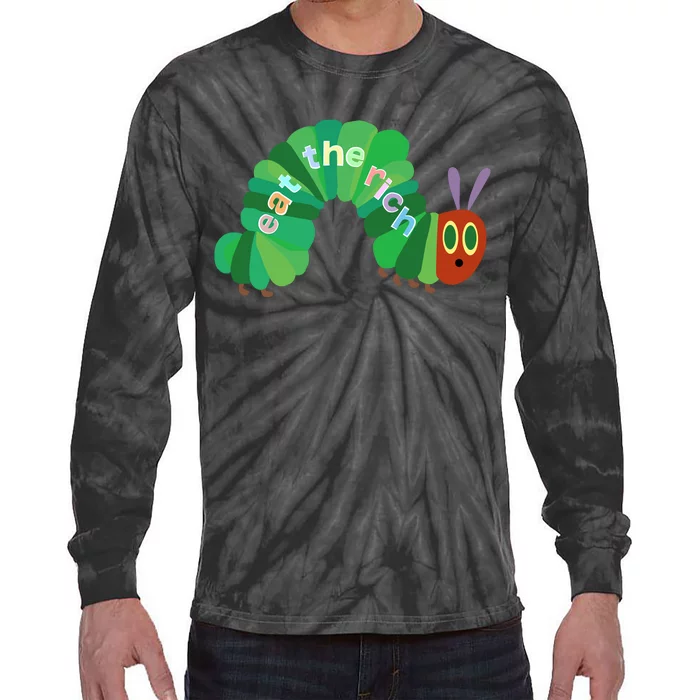 Eat The Richs Hungry Caterpillars Tie-Dye Long Sleeve Shirt