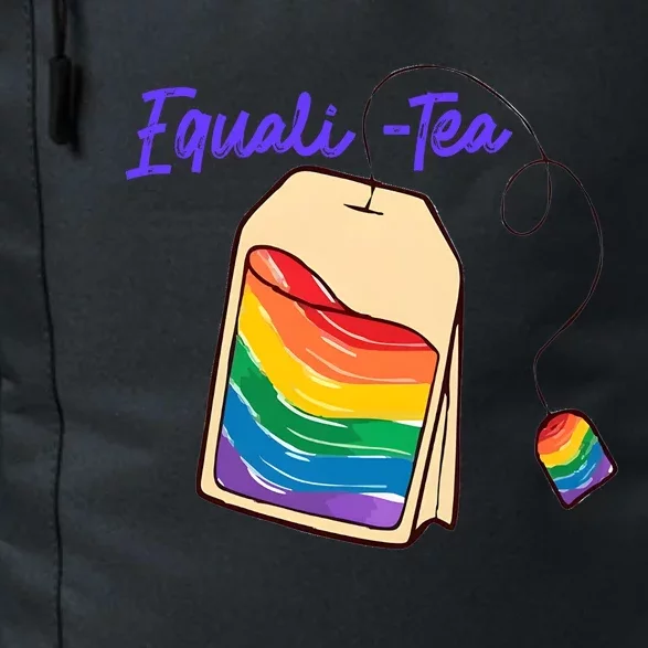 Equali Tea Rainbow Pride Month Lgbt Lgbtq Daily Commute Backpack