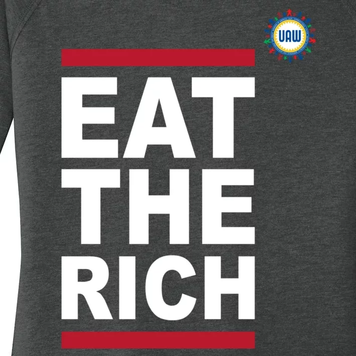 Eat The Rich Uaw Women's Perfect Tri Tunic Long Sleeve Shirt