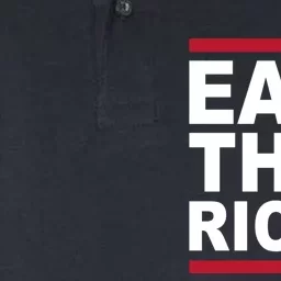 Eat The Rich Uaw Softstyle Adult Sport Polo