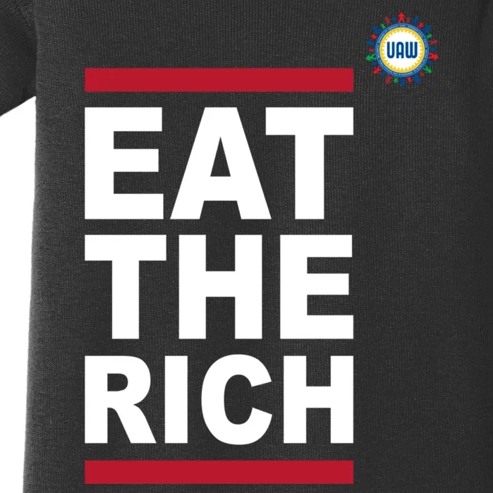 Eat The Rich Uaw Baby Bodysuit