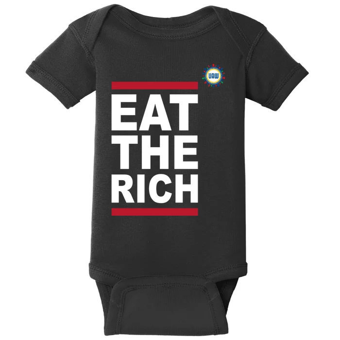 Eat The Rich Uaw Baby Bodysuit