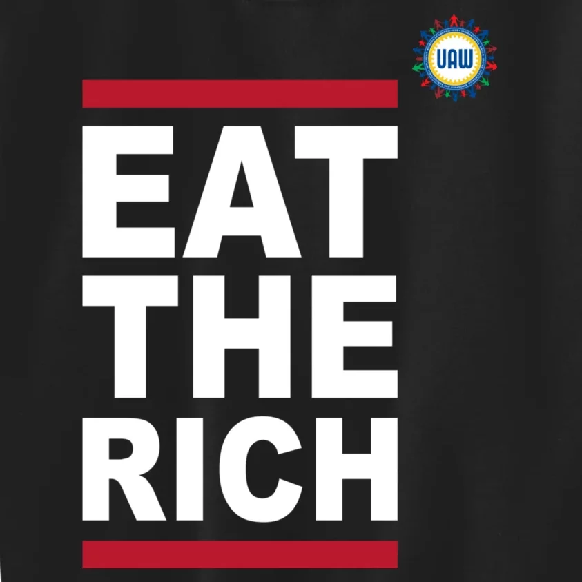 Eat The Rich Uaw Kids Sweatshirt