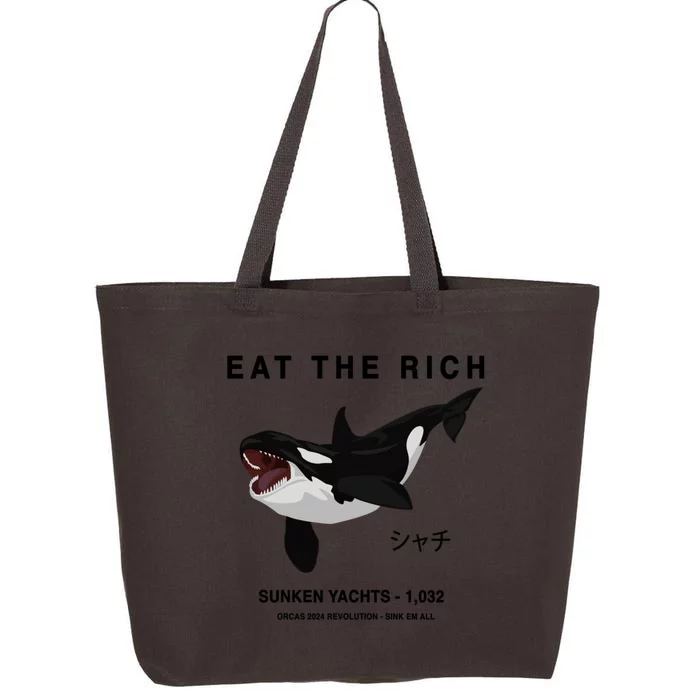 Eat The Rich Orca Revolution 2024 25L Jumbo Tote