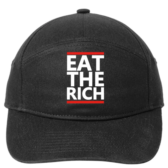 Eat The Rich Uaw 7-Panel Snapback Hat