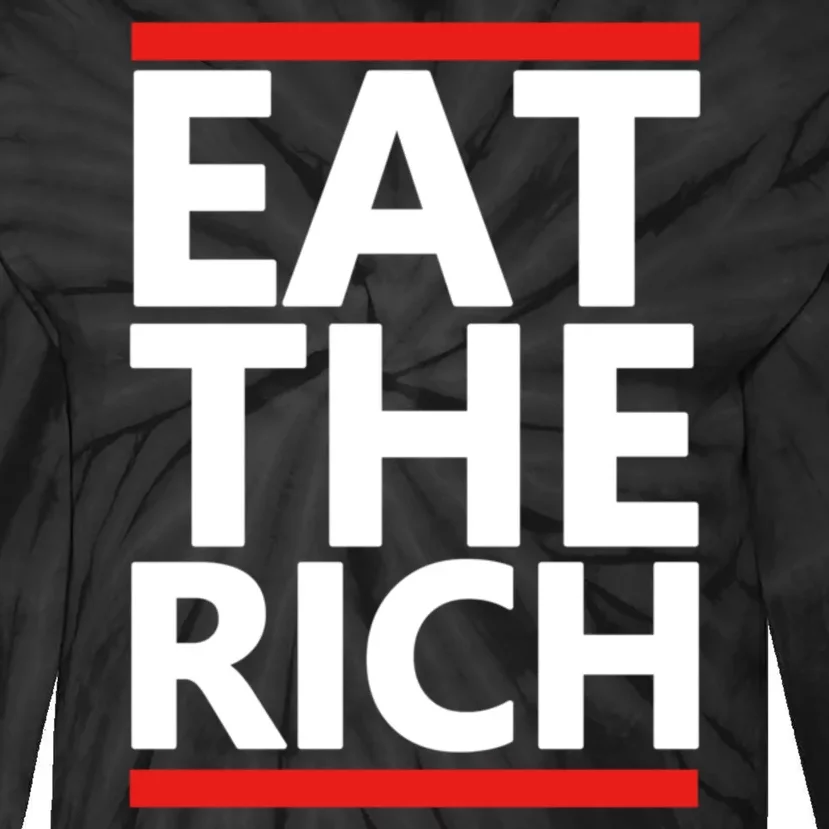 Eat The Rich Uaw Tie-Dye Long Sleeve Shirt