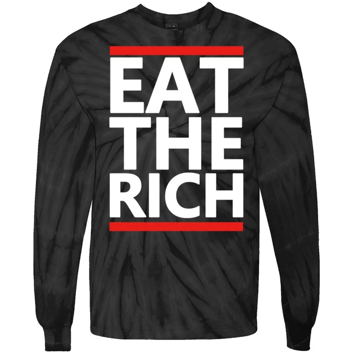 Eat The Rich Uaw Tie-Dye Long Sleeve Shirt