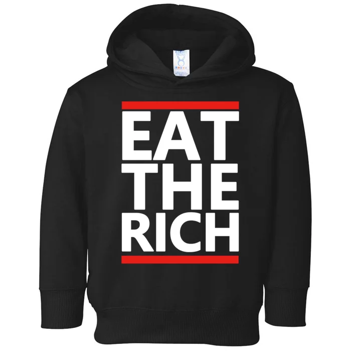 Eat The Rich Uaw Toddler Hoodie