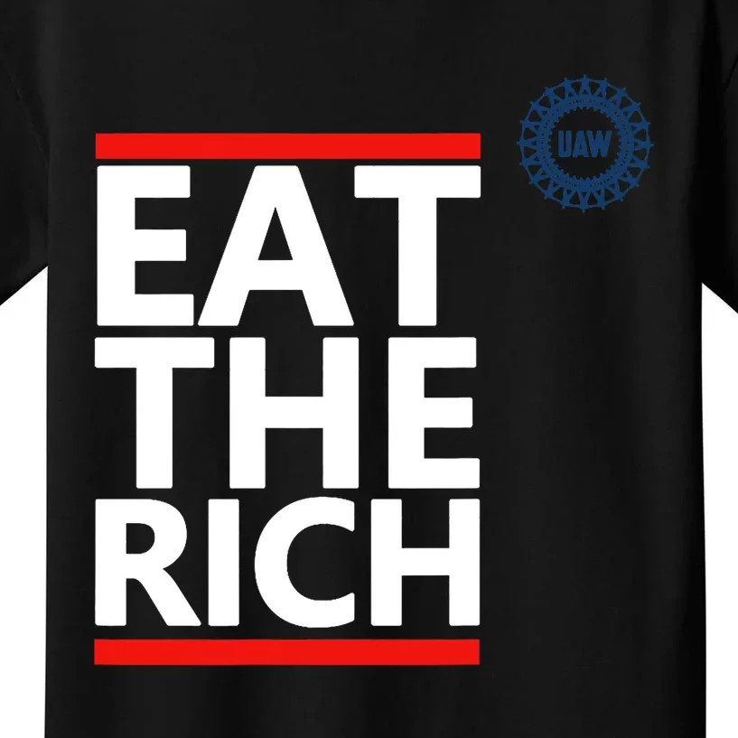 Eat The Rich Uaw Kids T-Shirt