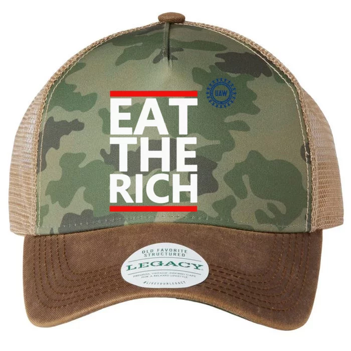 Eat The Rich Uaw Legacy Tie Dye Trucker Hat