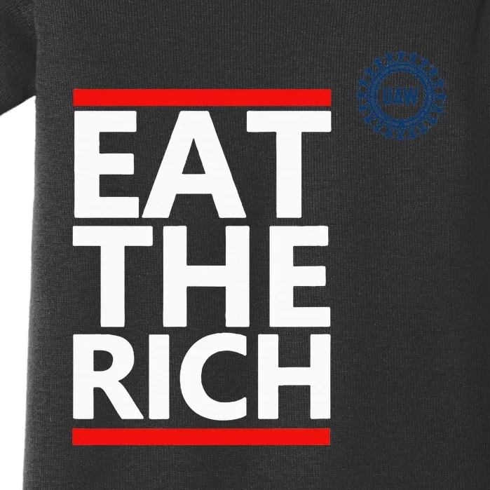 Eat The Rich Uaw Baby Bodysuit