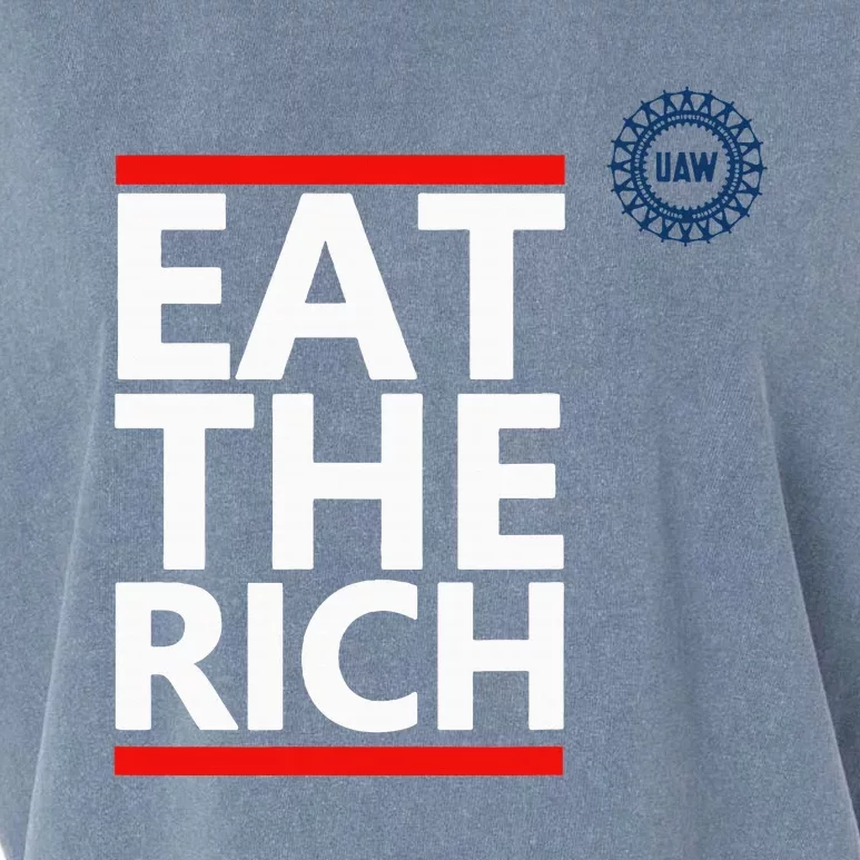 Eat The Rich Uaw Garment-Dyed Women's Muscle Tee