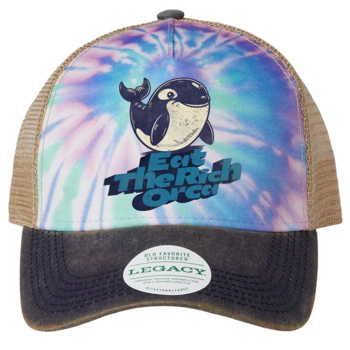 Eat The Rich Orca Legacy Tie Dye Trucker Hat