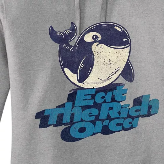 Eat The Rich Orca Women's Pullover Hoodie