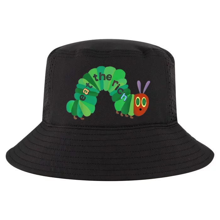 Eat The Rich Hungry Caterpillar Cool Comfort Performance Bucket Hat