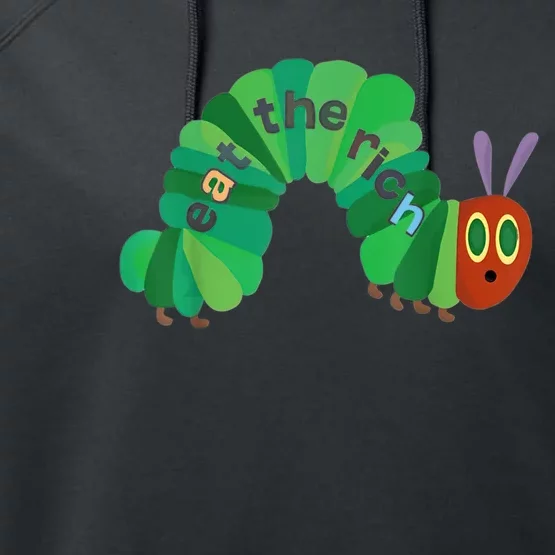 Eat The Rich Hungry Caterpillar Performance Fleece Hoodie