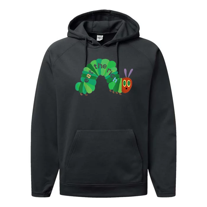 Eat The Rich Hungry Caterpillar Performance Fleece Hoodie