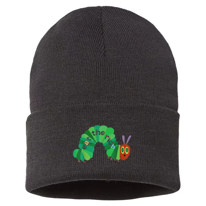 Eat The Rich Hungry Caterpillar Sustainable Knit Beanie