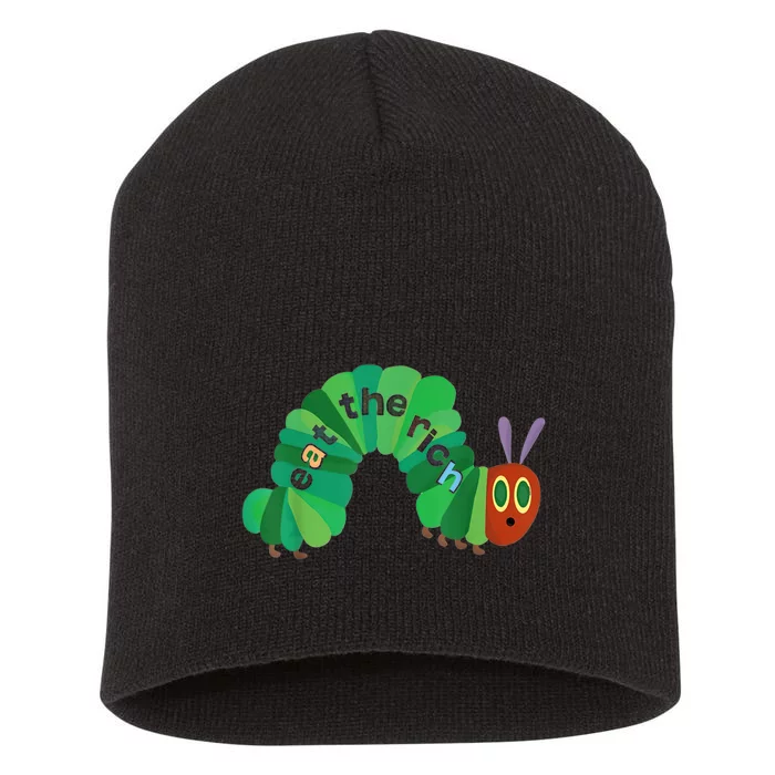 Eat The Rich Hungry Caterpillar Short Acrylic Beanie